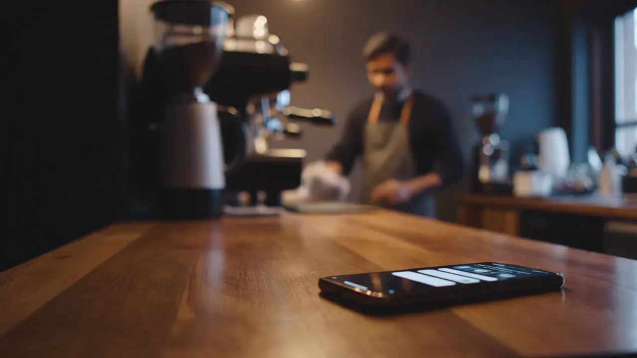 Local business phone being answered by Otto Voice